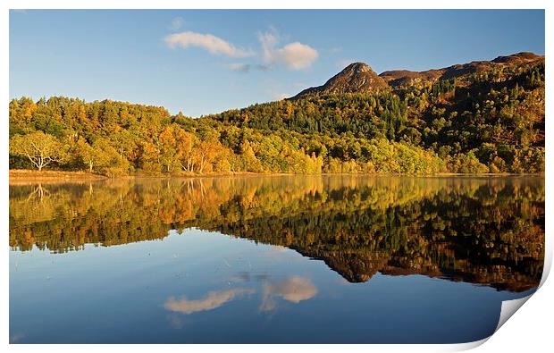 Ben A'an reflection Print by Stephen Taylor