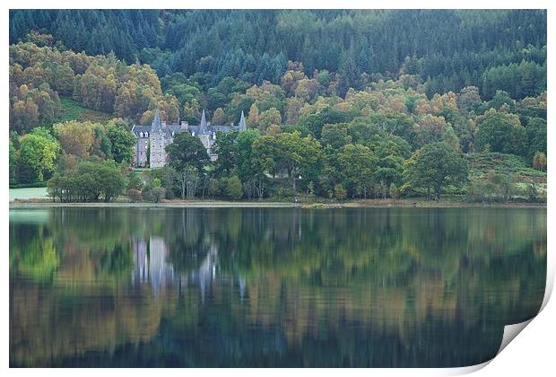 Loch Achray timeshare Print by Stephen Taylor