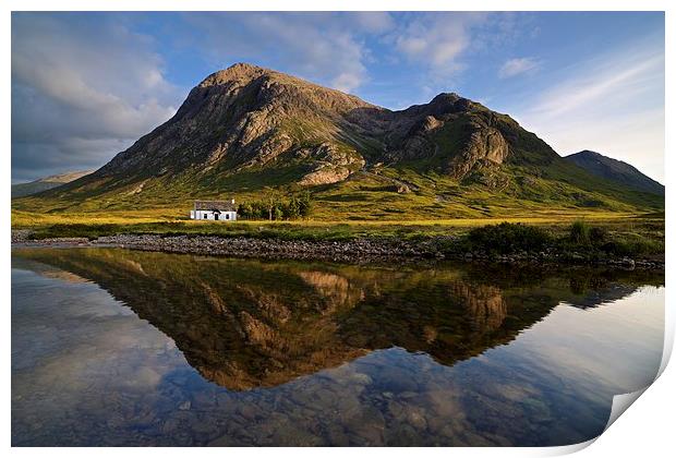 lagangarbh glencoe Print by Stephen Taylor