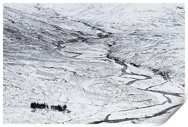  Lagangarbh glencoe Print by Stephen Taylor