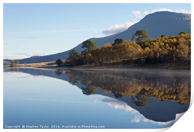 Autumn colours Print by Stephen Taylor