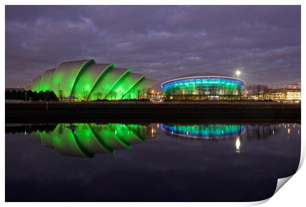 The SECC and SSE Hydro Print by Stephen Taylor