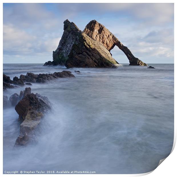 Bow Fiddle Rock Print by Stephen Taylor