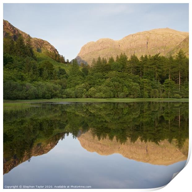 The Torren Lochan Print by Stephen Taylor