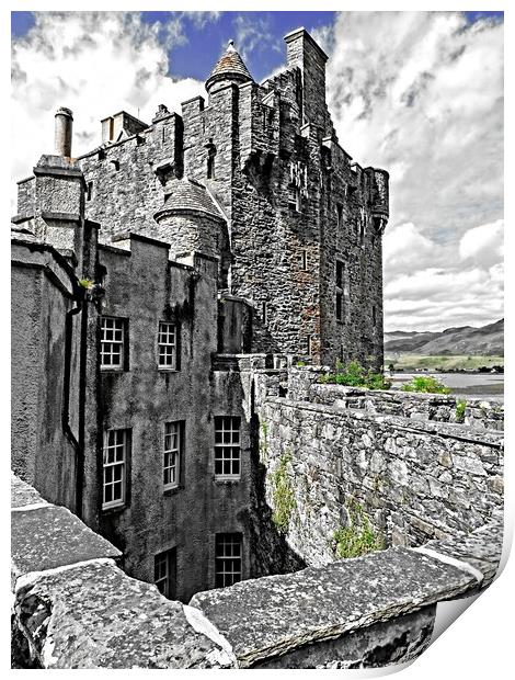 Eilean Donan Castle Print by Andy Smith
