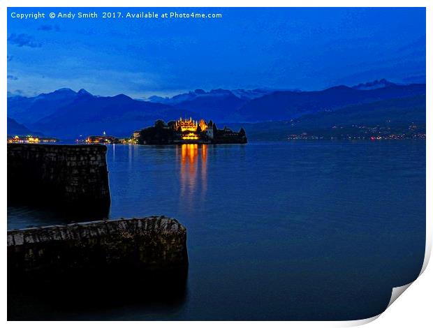 Isola Bella           Print by Andy Smith