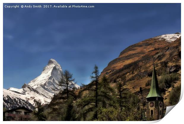 The Matterhorn           Print by Andy Smith