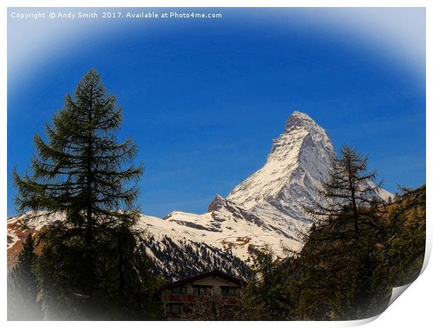 The Matterhorn           Print by Andy Smith