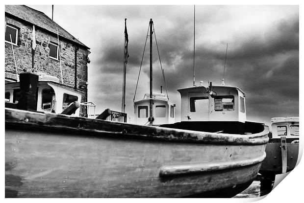  Tenby Harbour Print by Mandy Llewellyn