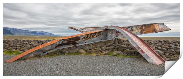 Icelandic Bridge Print by Mark Godden