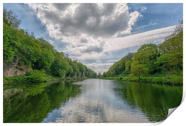 Creswell Crags Print by Mark Godden