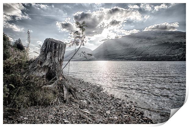  Loch Lochy Print by Mark Godden