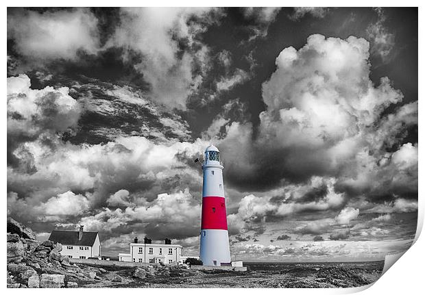  Lighthouse.  Print by Mark Godden