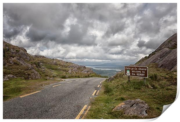 Welcome to Kerry.  Print by Mark Godden