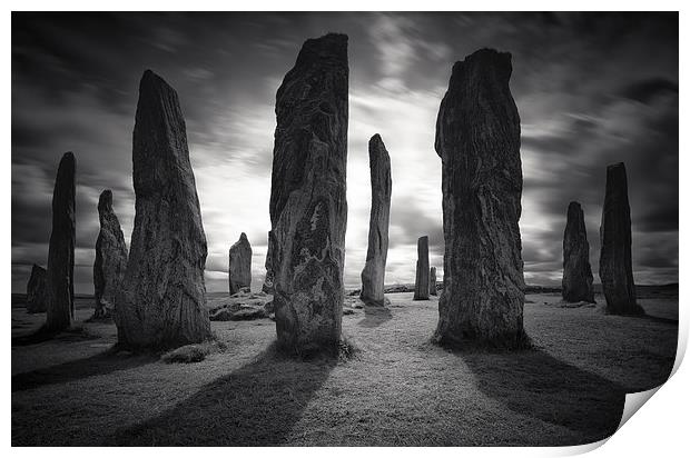  Callanish Stones, Isle of Lewis Print by Scott Robertson