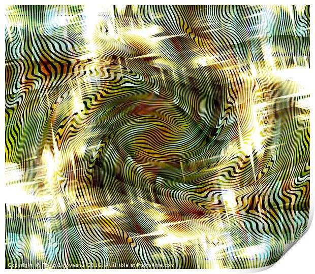 Dimensions Twirl Bold Print by Florin Birjoveanu