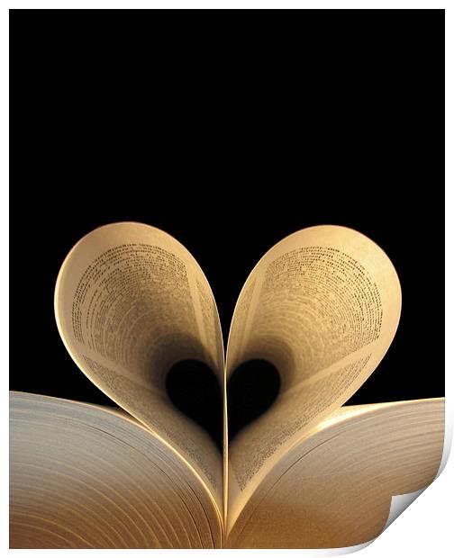  Love Reading Print by Iveta S