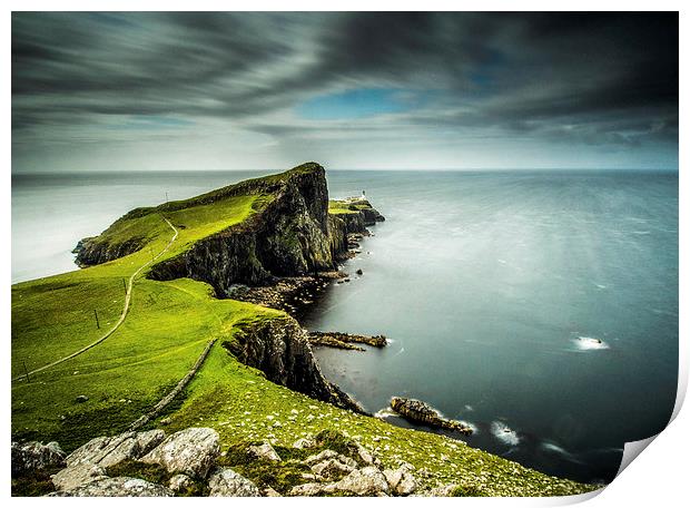  40 Seconds at Neist Point Print by John Cropper