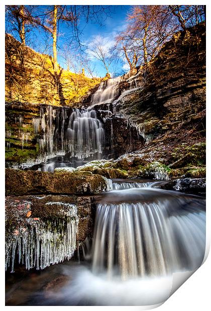Scaleber force in winter Print by David Hirst