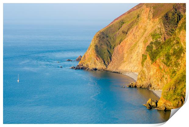 Foreland Point Print by Bob Small