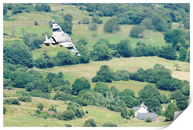  Inverted Typhoon Print by Chris Hulme