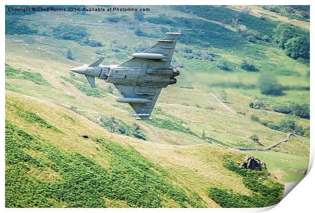  Eurofighter Typhoon Print by Chris Hulme