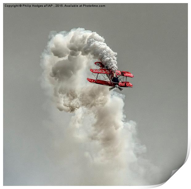 Pitts Special S-2S Print by Philip Hodges aFIAP ,