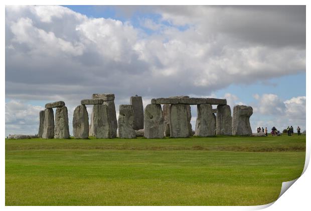 Stonehenge Print by John Bridge