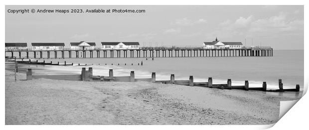 Southwold pier  Print by Andrew Heaps