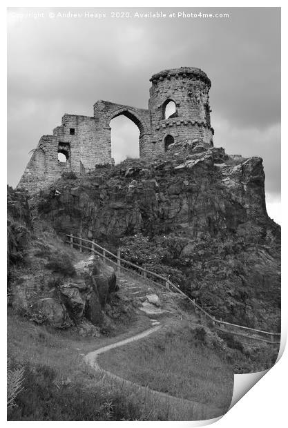 Mow Cop Castle  Print by Andrew Heaps