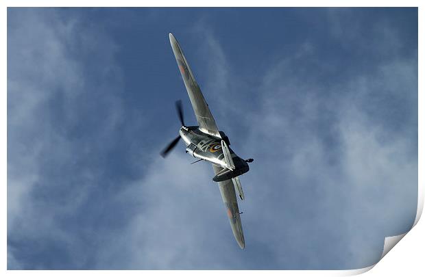  Hawker Hurricane IIb Print by Philip Catleugh