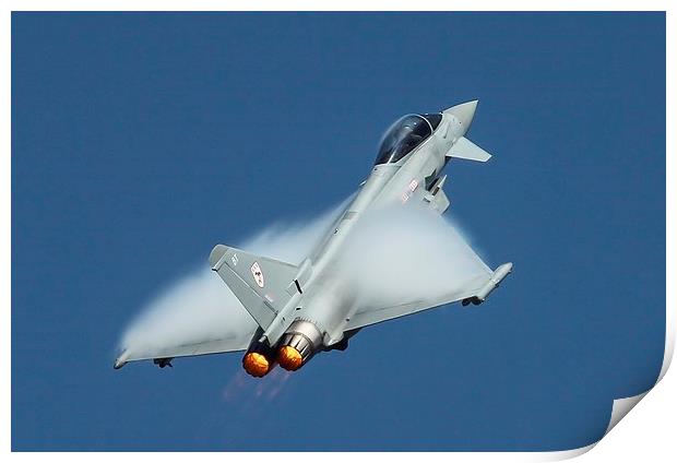  RAF Eurofighter Typhoon Print by Philip Catleugh