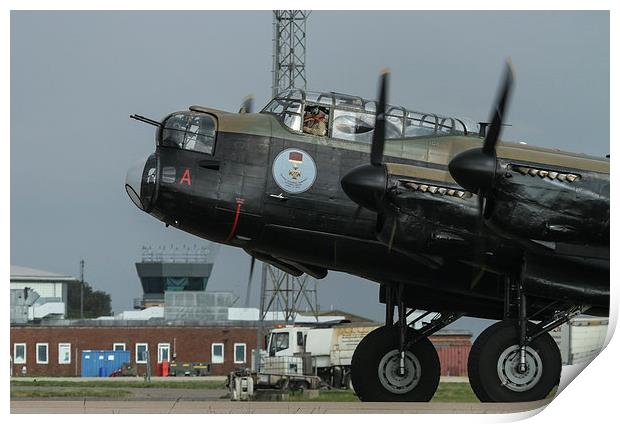  The Canadian Lancaster B2 "Vera" Print by Philip Catleugh