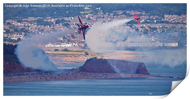  RAF Red Arrows Print by John Downes