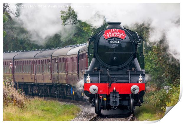 Flying Scotsman, East Lancashire 15/10/2016 Print by The Tog