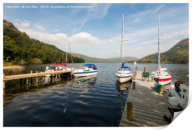 Ullswater, Lake District Print by The Tog
