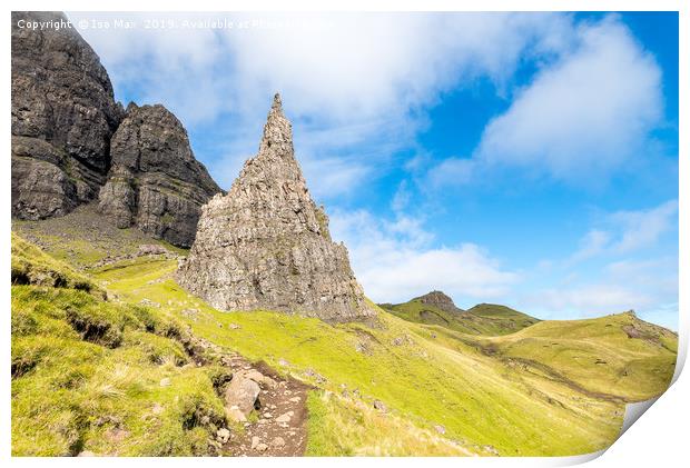 Old Man Of Storr, Isle Of Skye, Scotland Print by The Tog