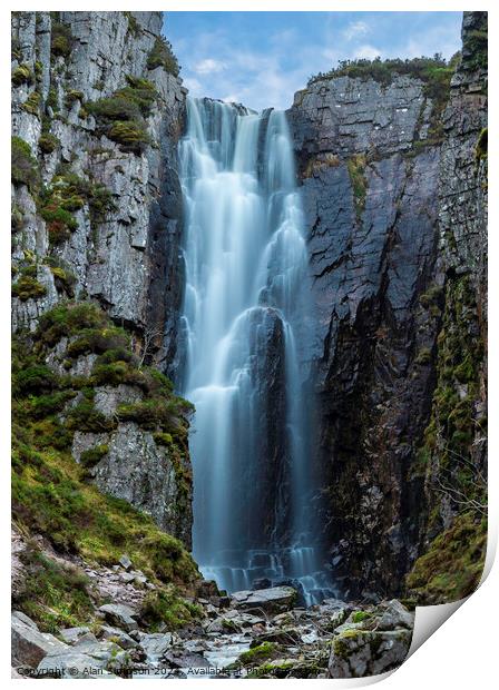 Wailing Widow Waterfall Print by Alan Simpson