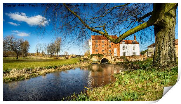  Bintree Mill Print by Alan Simpson