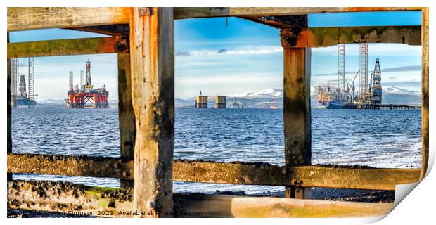 Cromarty Firth Print by Alan Simpson