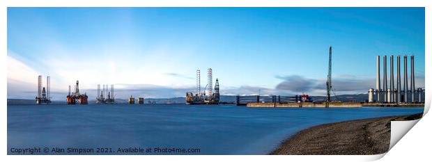 Cromarty Firth Print by Alan Simpson