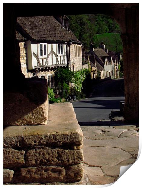  The Street, Castle Combe, Wiltshire Print by Andrew Wright