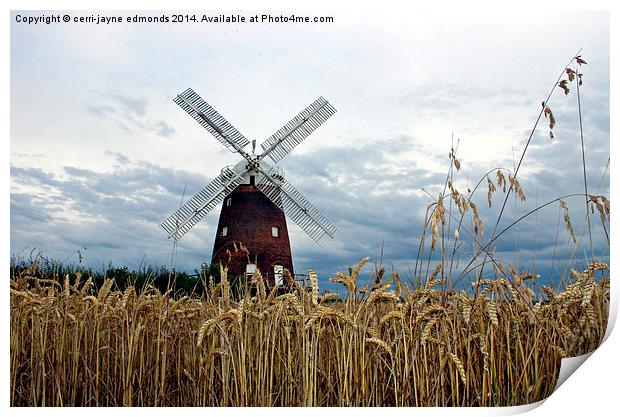  John Webb's Windmill  Print by cerrie-jayne edmonds