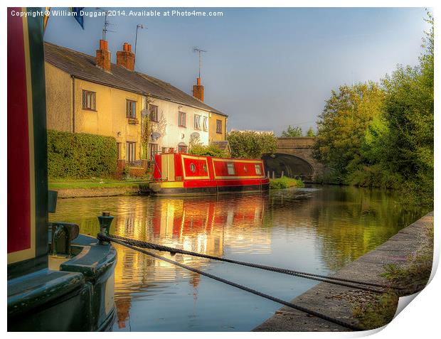 The  Bridgewater Canal . Print by William Duggan