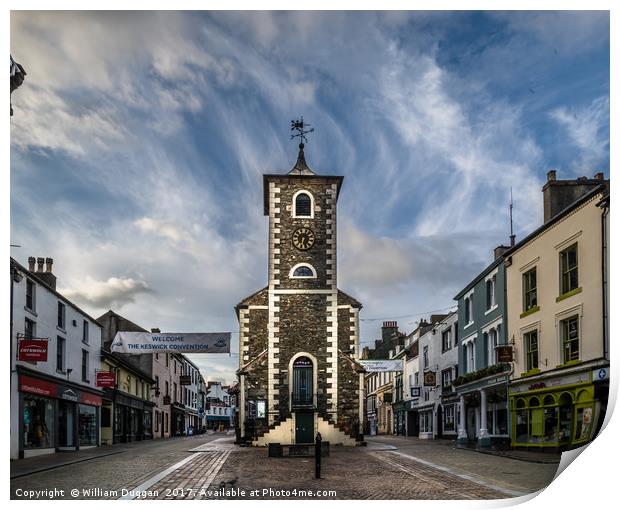 Keswick Square Print by William Duggan