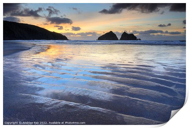 Holywell reflections  Print by Andrew Ray