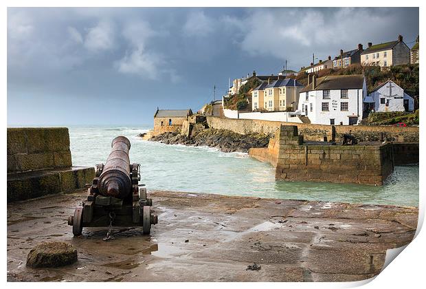 Approaching Storm (Porthleven) Print by Andrew Ray