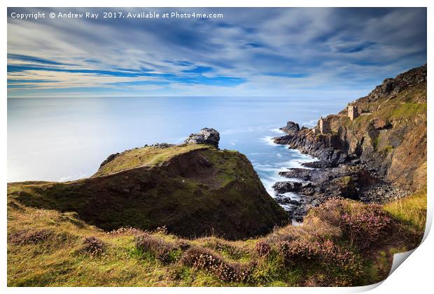 Botallack View Print by Andrew Ray