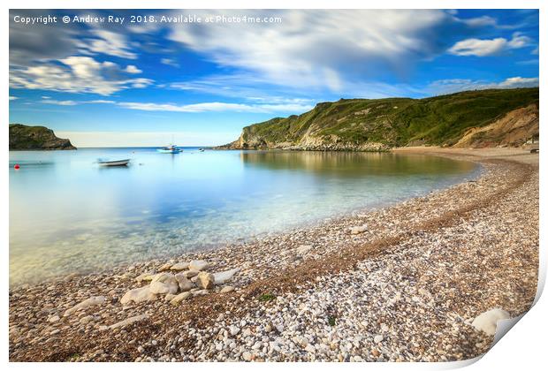 Lulworth Cove  Print by Andrew Ray