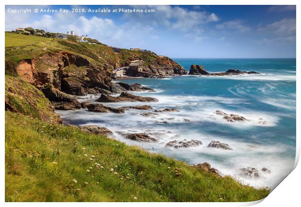 Towards Lizard Point Print by Andrew Ray